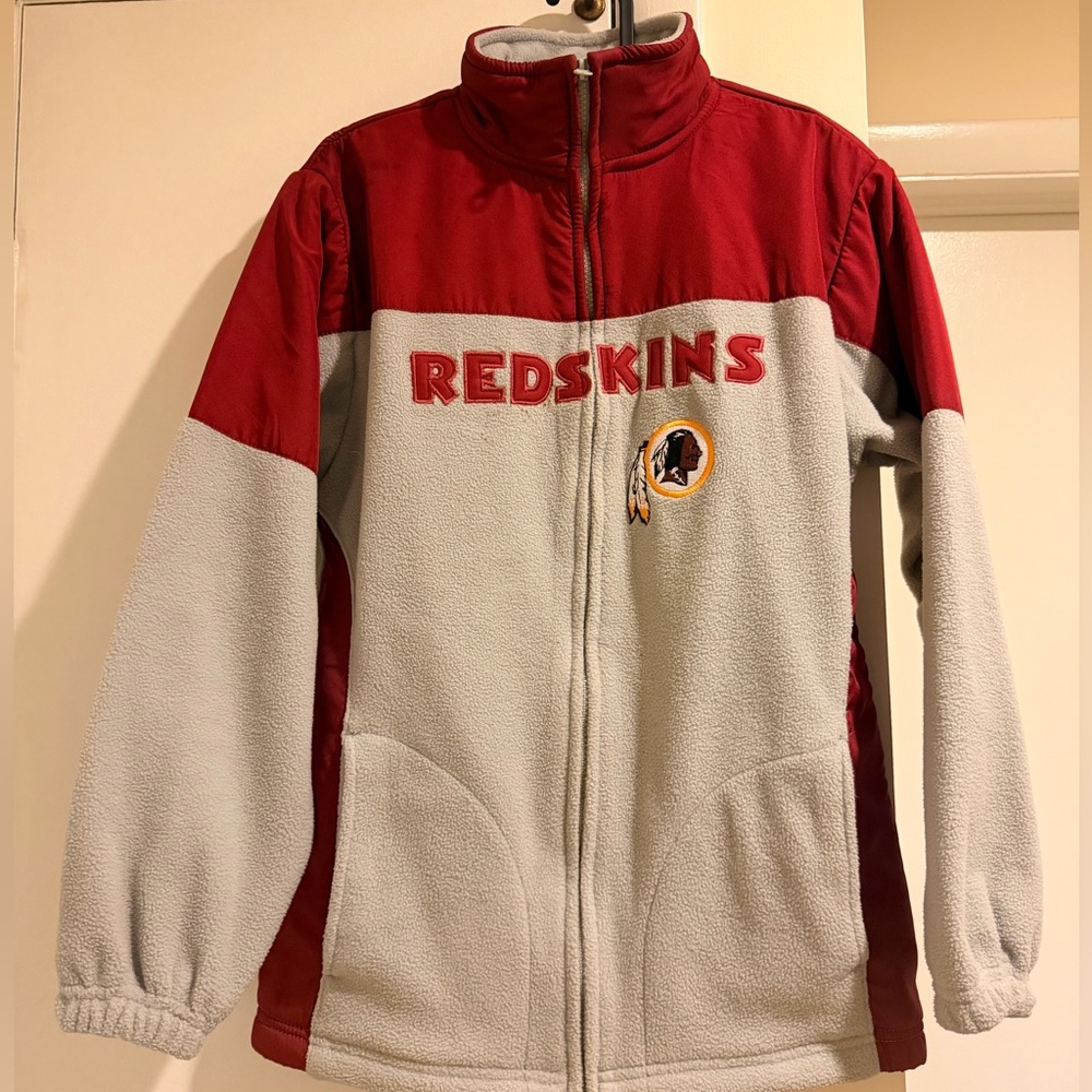 NFL vintage Redskins fleece jacket